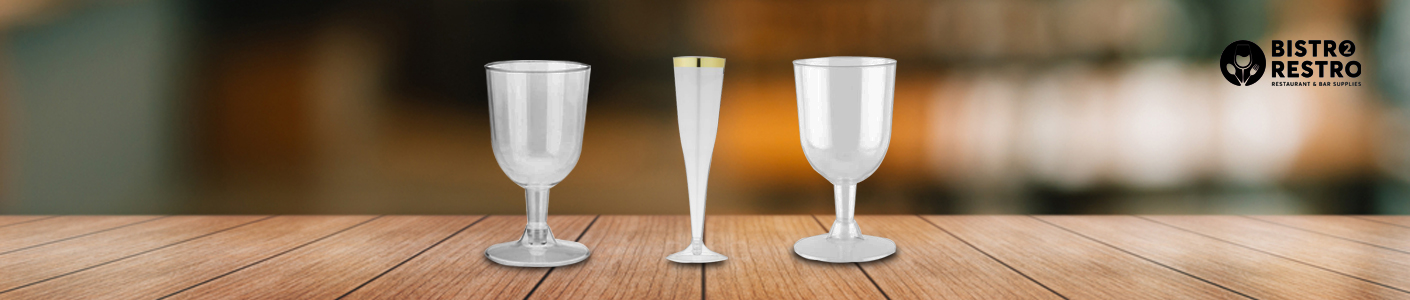 Plastic Wine & Champagne Glasses