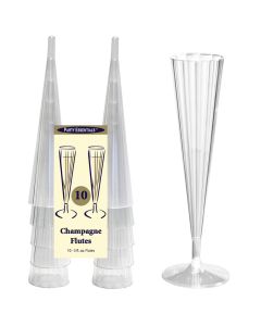 5 oz. Clear Champagne Flutes