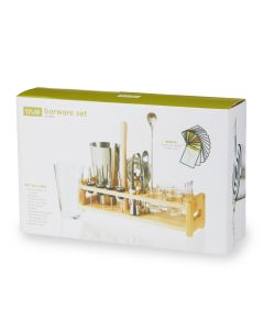 20 Piece Barware Set by True