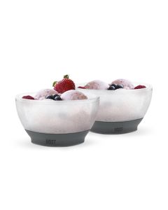 Ice Cream FREEZEâ„¢ Cooling Bowl Set of 2 in Gray by HOSTÂ®