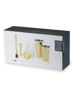 Gold 7- Piece Bar Essentials Set by Viski