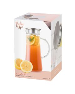 Charlie Glass Iced Tea Carafe by Pinky Up