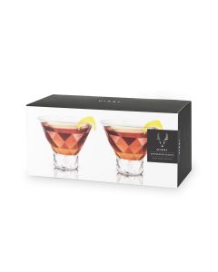 Gem Crystal Martini Glasses by ViskiÂ®