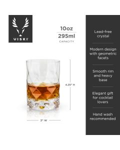 Gem Crystal Tumblers by ViskiÂ®