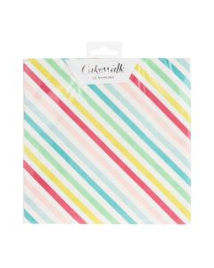 Sugar & Striped Dinner Napkin by Cakewalk