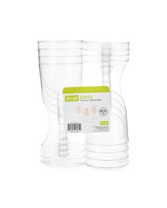 6oz Plastic Wine Glass Set - 8 pc