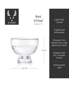 Crystal Mezcal Glasses by ViskiÂ®