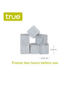 Glacier RocksÂ®  6 Piece Soapstone Cube Set by True